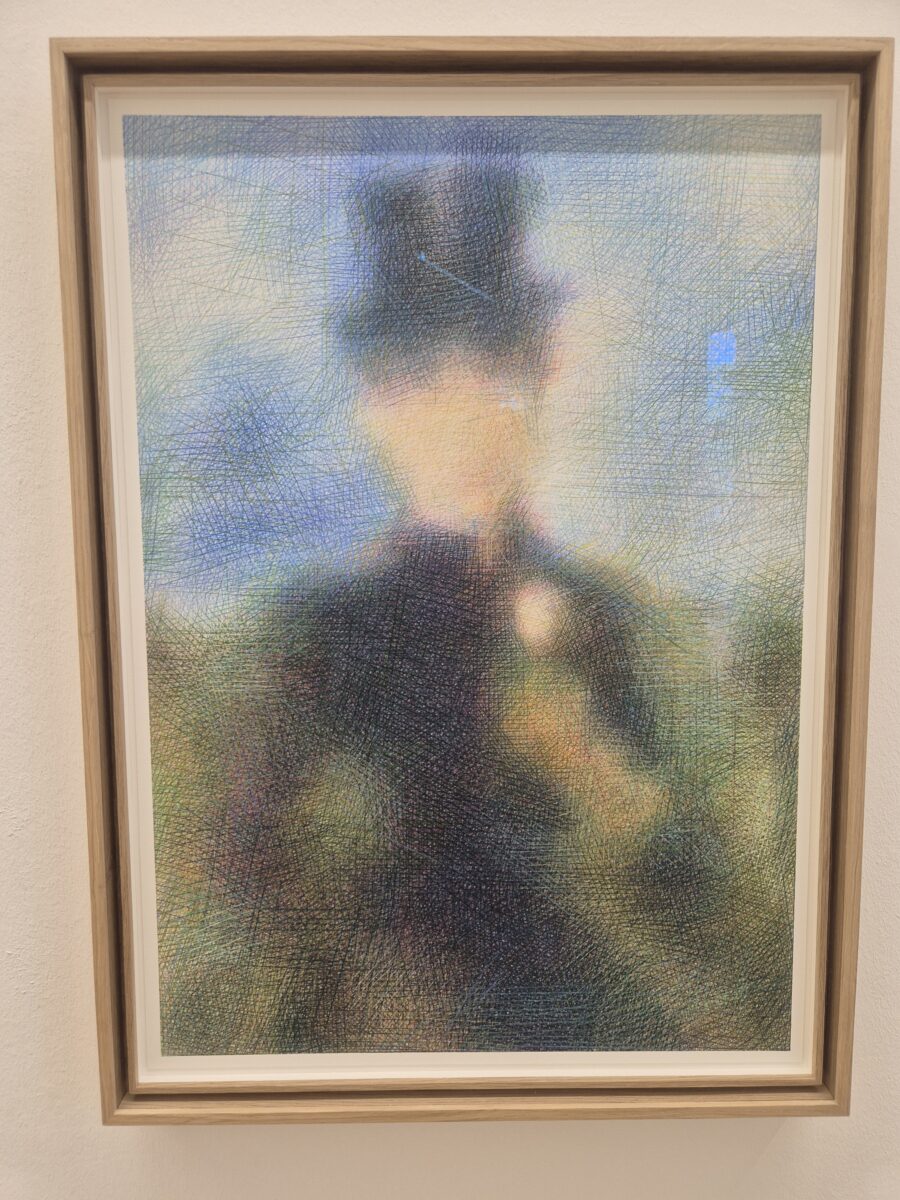 slawomir elsner, horsewoman, in der galerie friese